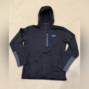 The North Face Men’s Zip Up Fleece Hoody size large